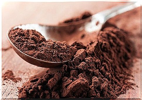 Cocoa powder for beautiful eyes