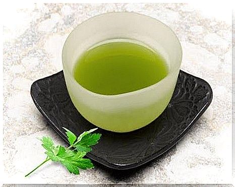 Heartburn remedies such as parsley tea