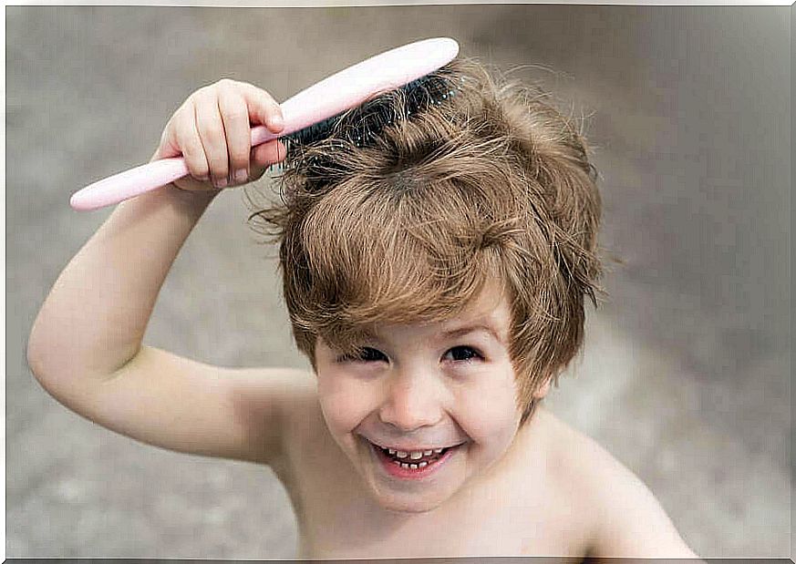 What types of alopecia in children are there