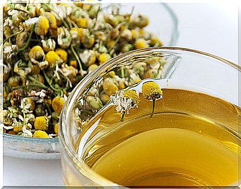 Cleanse your intestines with chamomile