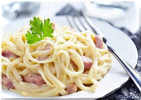 Spaghetti carbonara