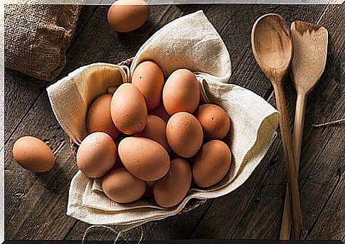 Eating eggs against hair loss