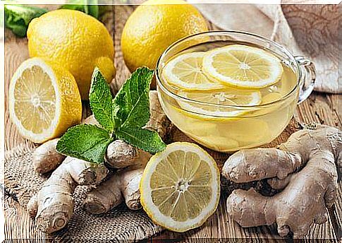 Ginger and lemon tea to detox your liver