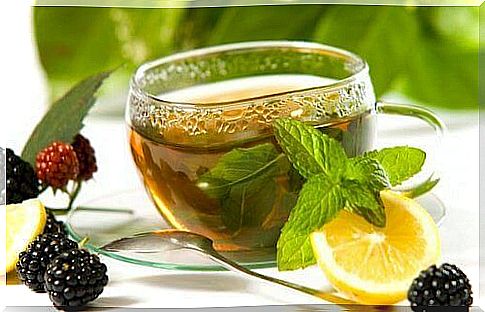 Green tea to drink with ginger and lemon