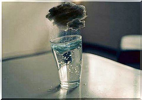 Storm in a glass of water