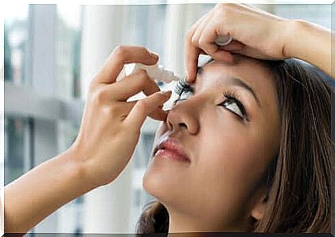 An eye drop