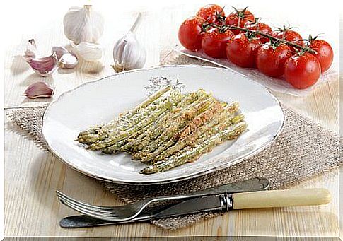 Asparagus and Tomato